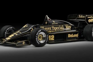 Ayrton Senna's 1986 Lotus 98T Formula 1 Car Heads To Auction