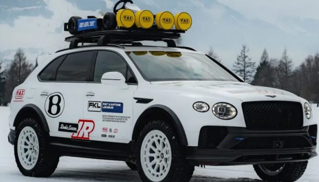 Bentley Debuts Rugged Bentayga X Concept Made for Ice Racing