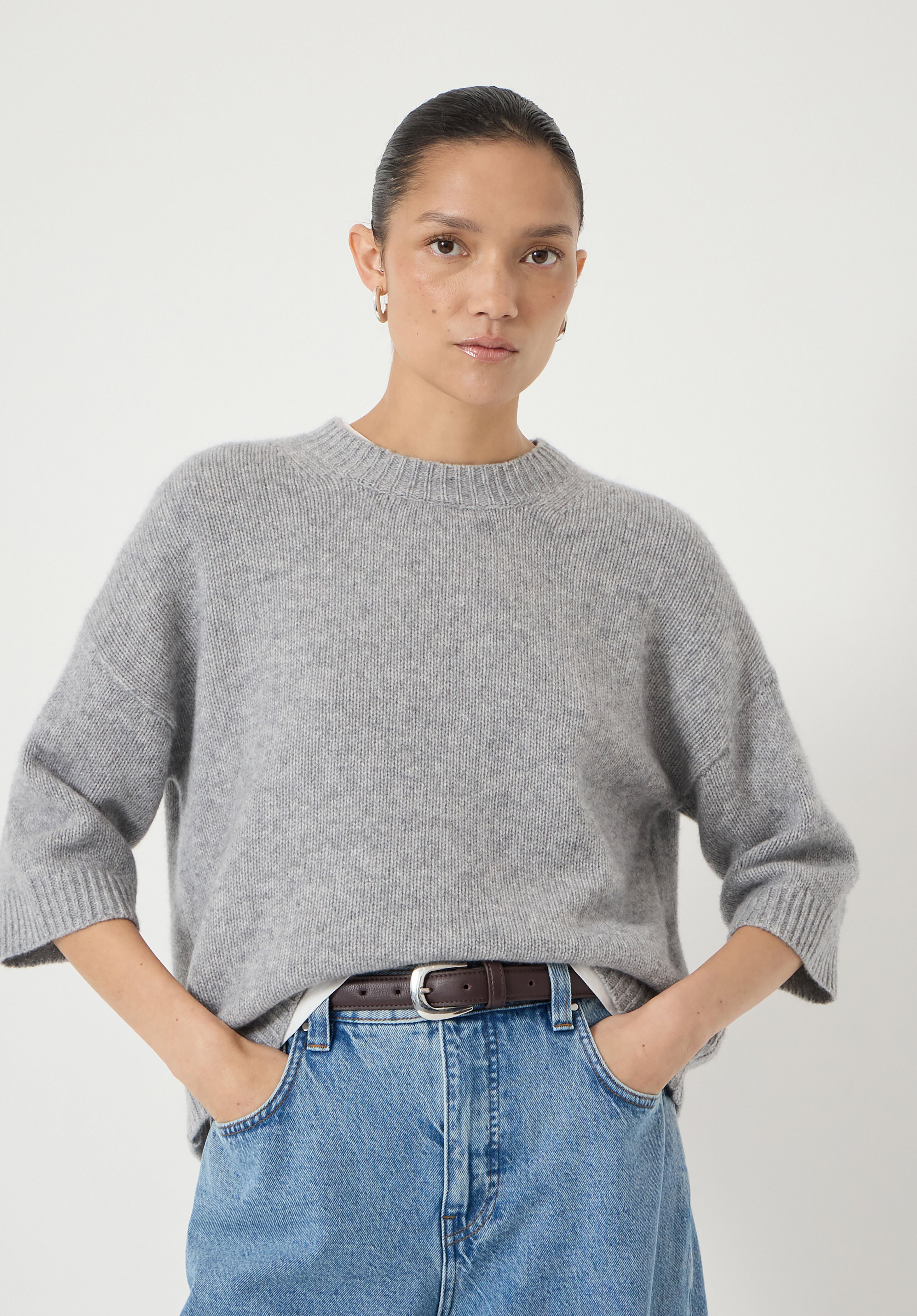 Cherrie Chunky Cashmere Tee