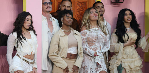 Cardi B Makes Cameo During Bad Bunny's Super Bowl Halftime Performance