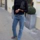 Cigarette Jeans Are Officially Black—5 Tops That Look Chicest With Them