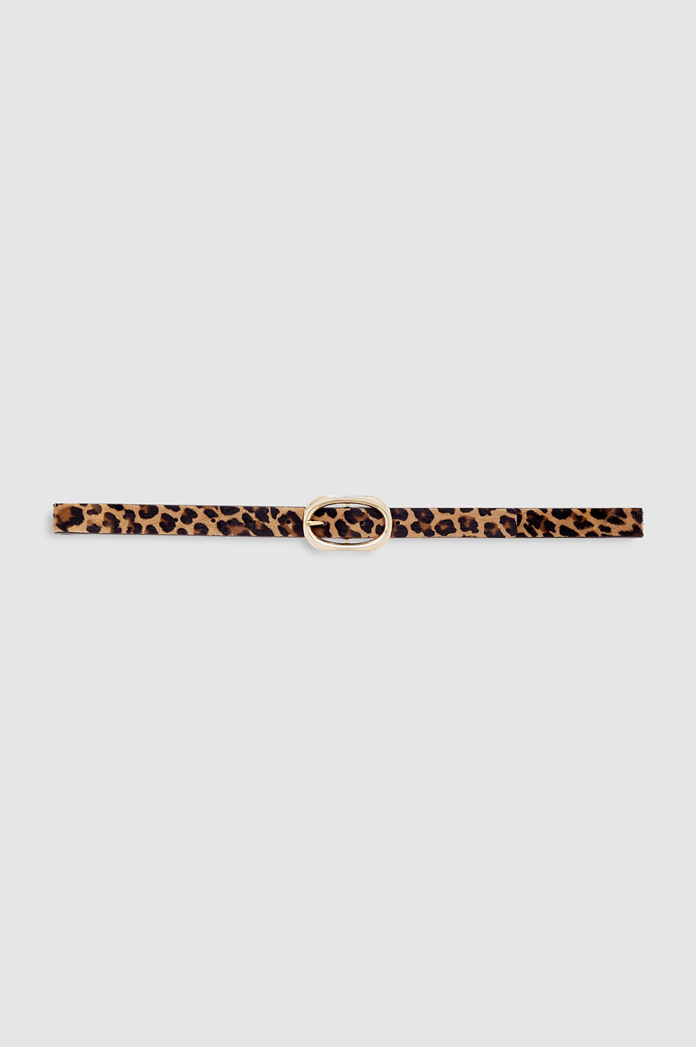 Small Signature Link Belt - Leopard