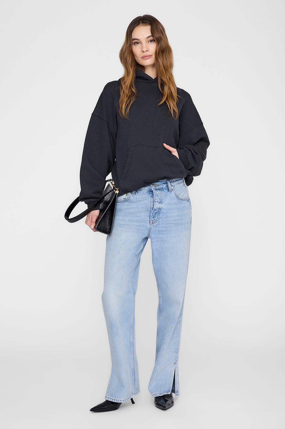 Harvey Sweatshirt Stencil - Vintage Black