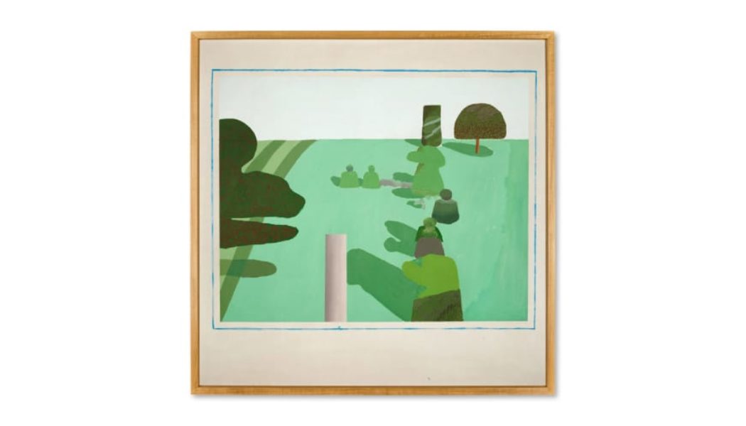 David Hockney’s First English Landscape Painting Heads to Sotheby’s London’s Auction Block