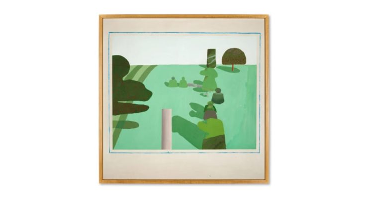David Hockney’s First English Landscape Painting Heads to Sotheby’s London’s Auction Block