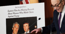 DOJ Faces Accusations Of Removing Trump’s Name From Epstein Files