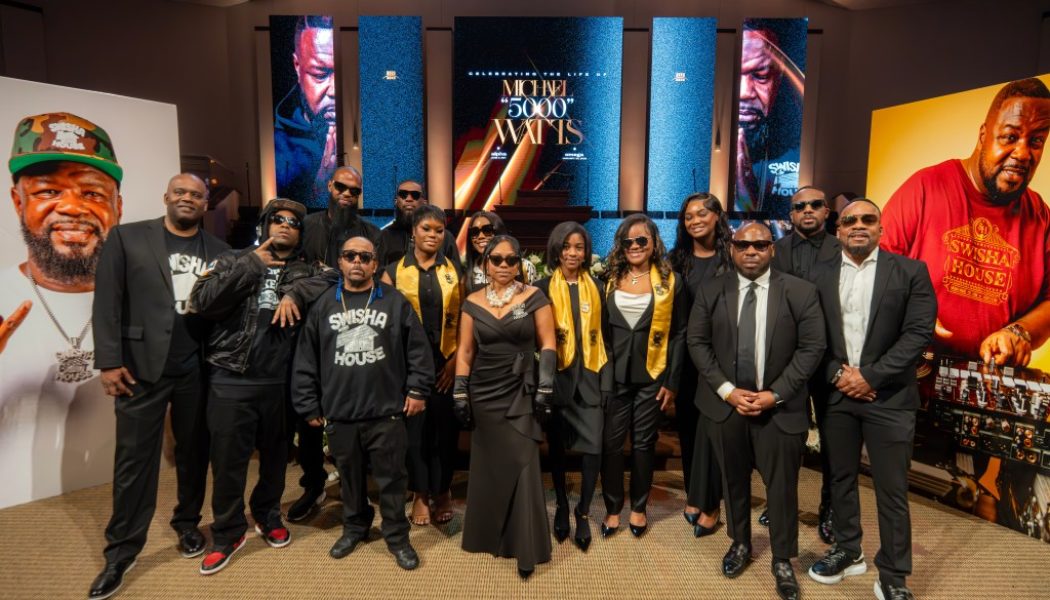 Family & Friends Gathered To Celebrate The Life Of DJ Michael “5000” Watts