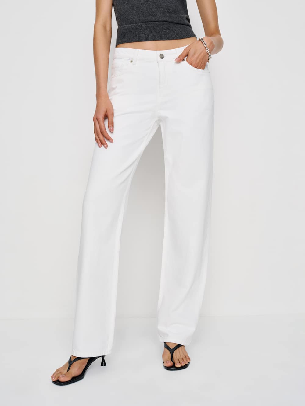 Charlee Low Rise Straight Leg Jeans
