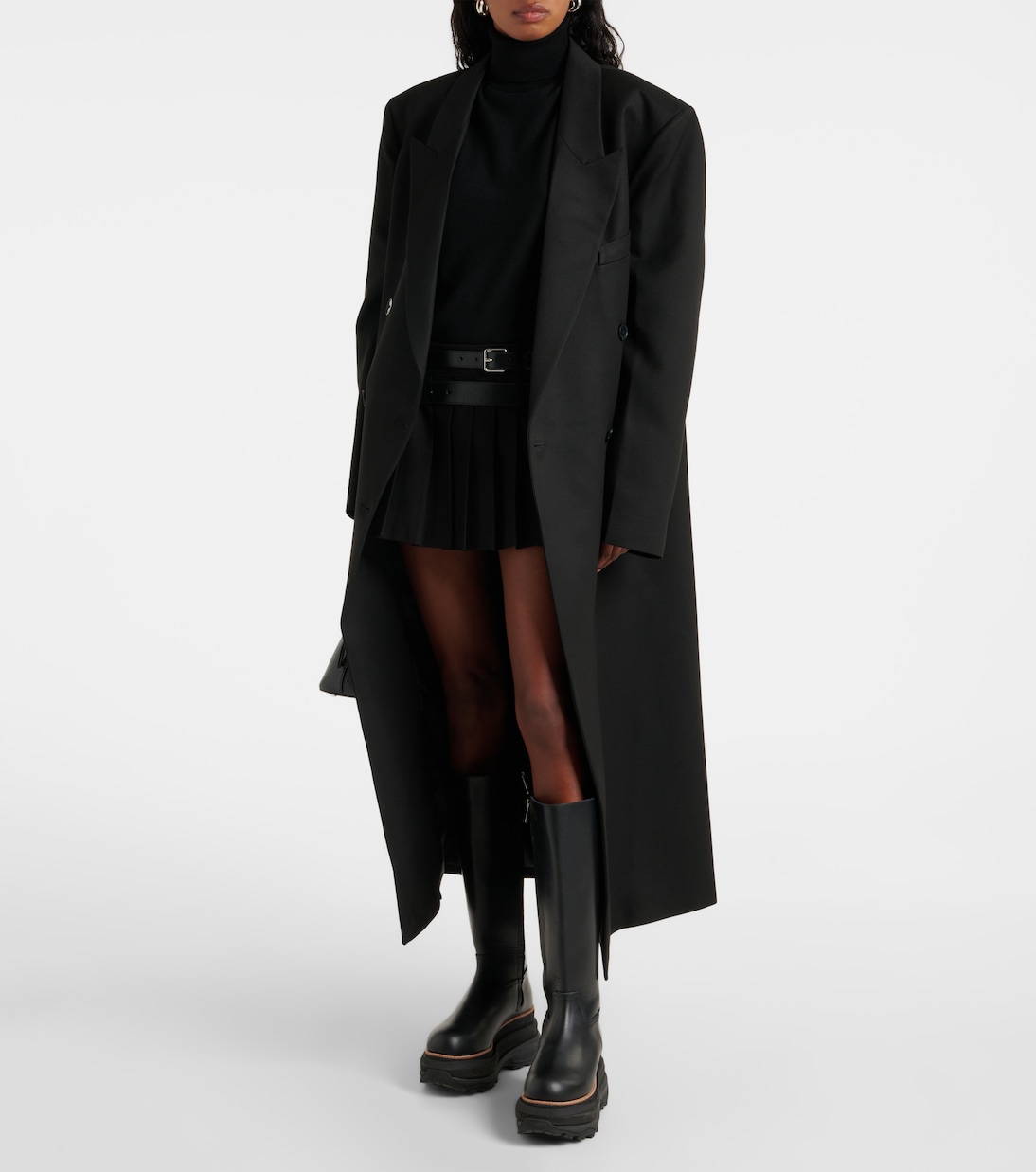 Jane Coat in Black - the Frankie Shop