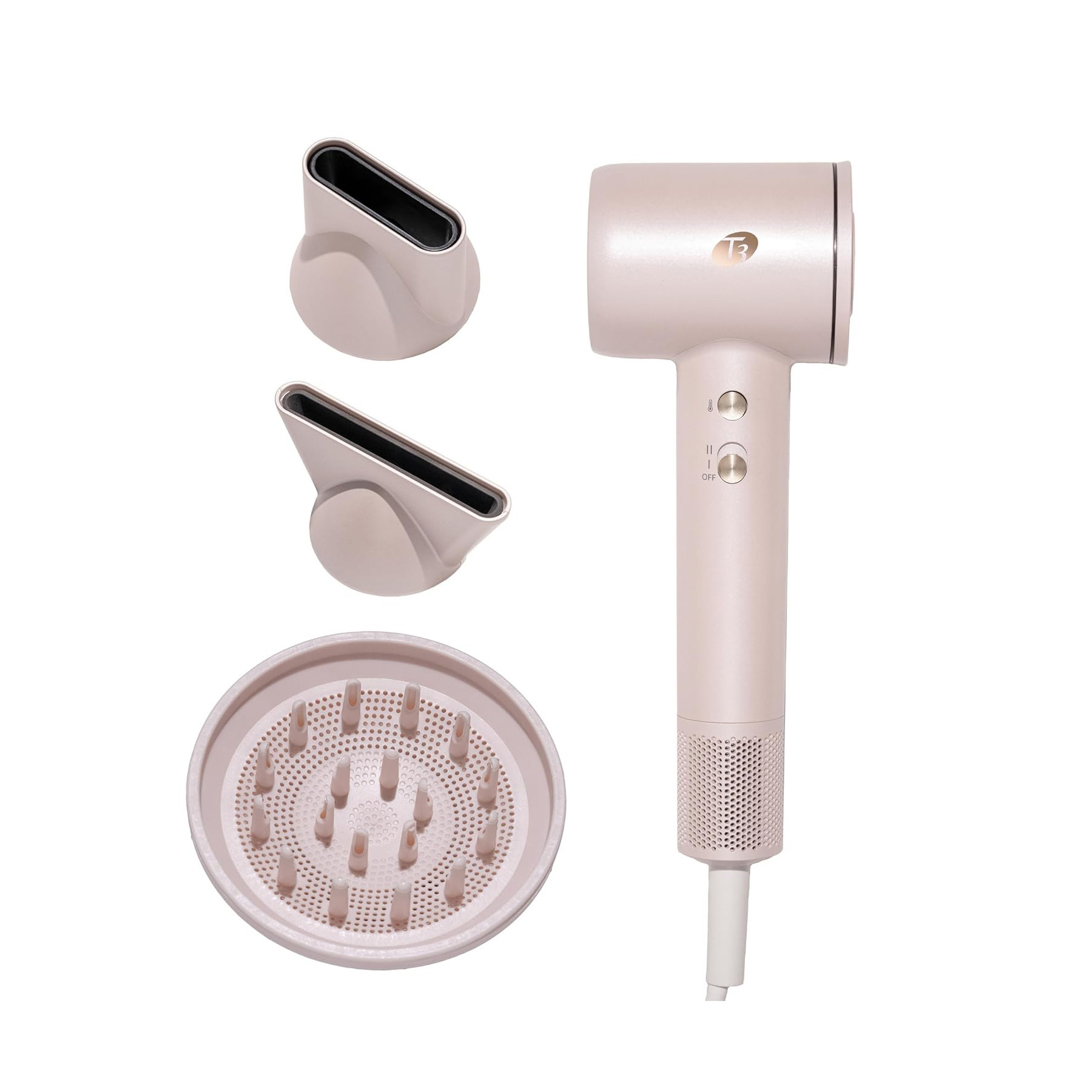 T3 , LuxeDry High-Performance Hair Dryer Set