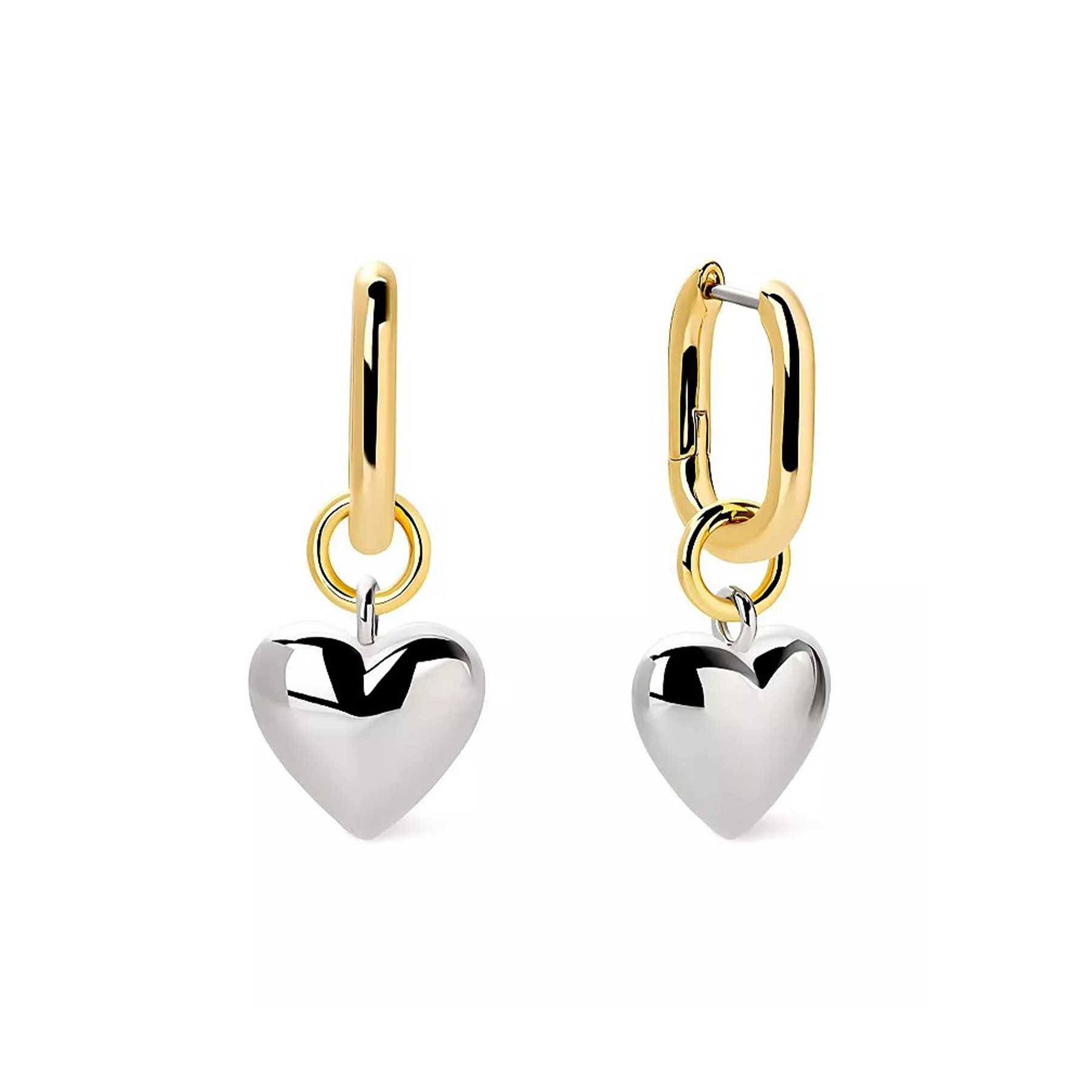 Ana Luisa, Puffed Heart Earrings