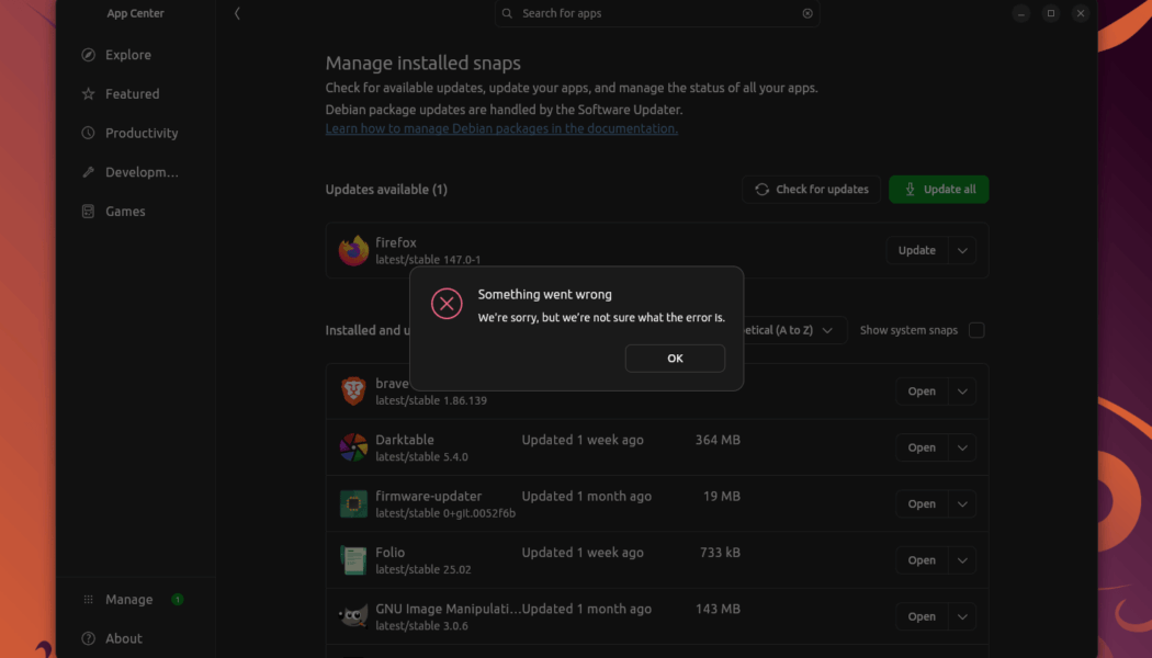 I went back to Linux and it was a mistake