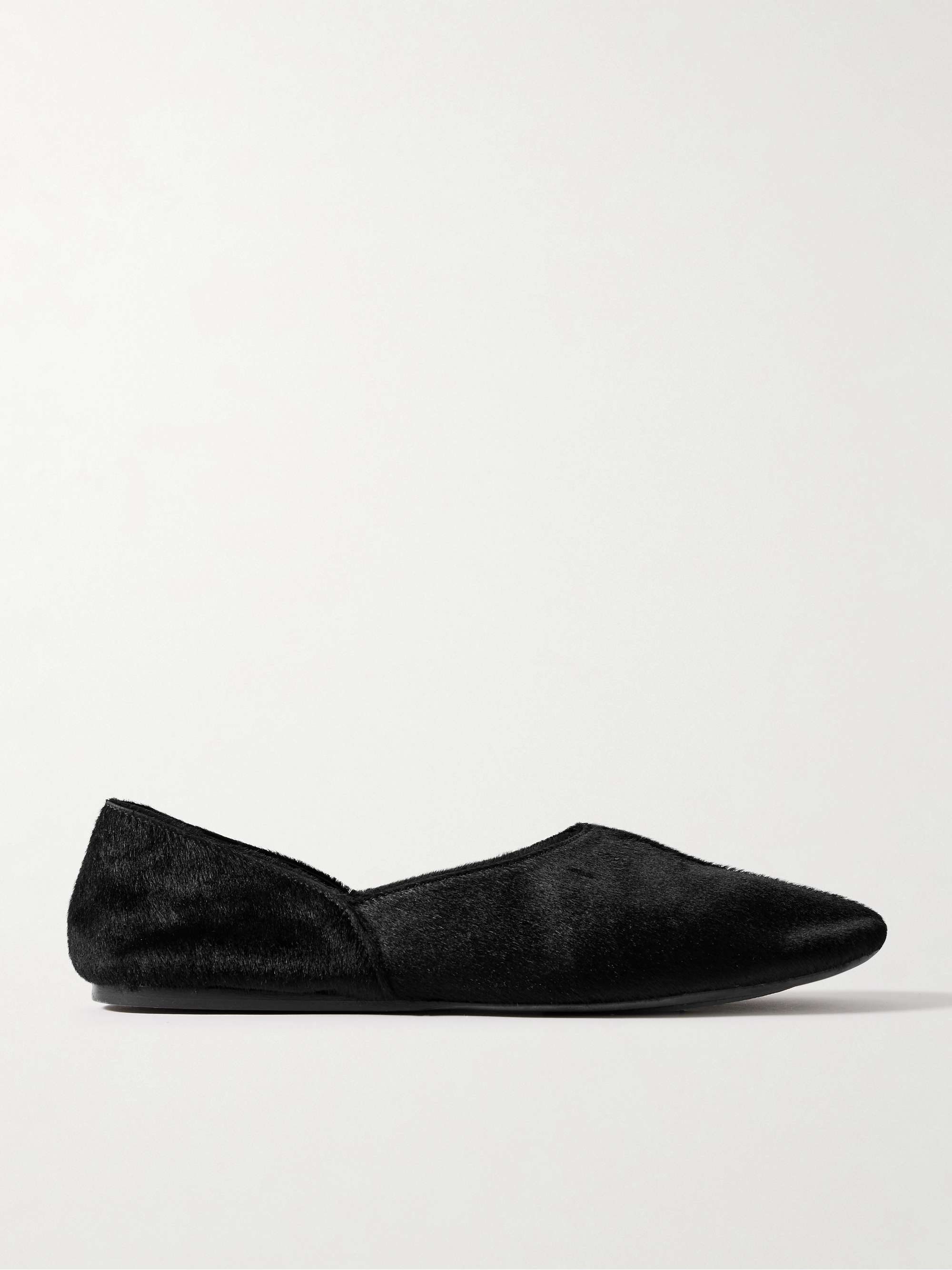 Jane Calf Hair Flats