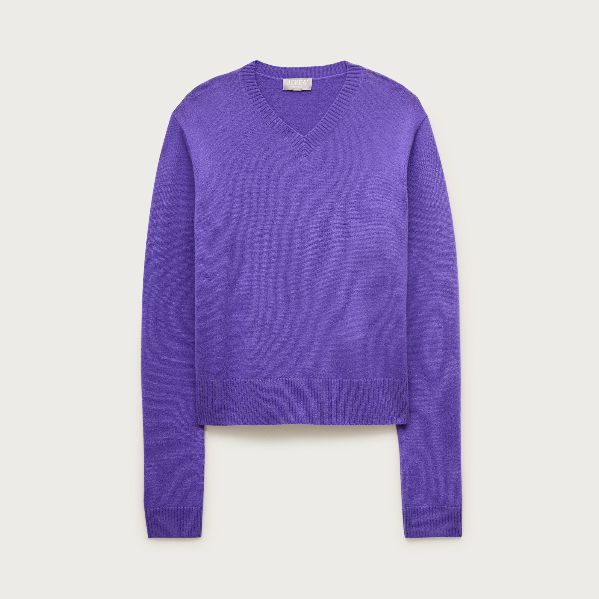 Cashmere High V-Neck Sweater