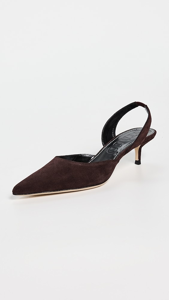 Staud Sebastian Slingback Heels