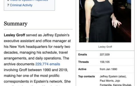 Jikipedia turns Epstein’s emails into an encyclopedia of his powerful friends