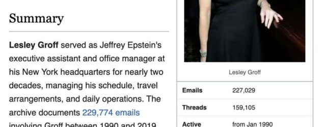 Jikipedia turns Epstein’s emails into an encyclopedia of his powerful friends