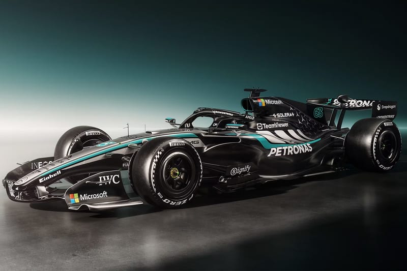 Mercedes W17 Unveiled With Active Aero for F1 2026