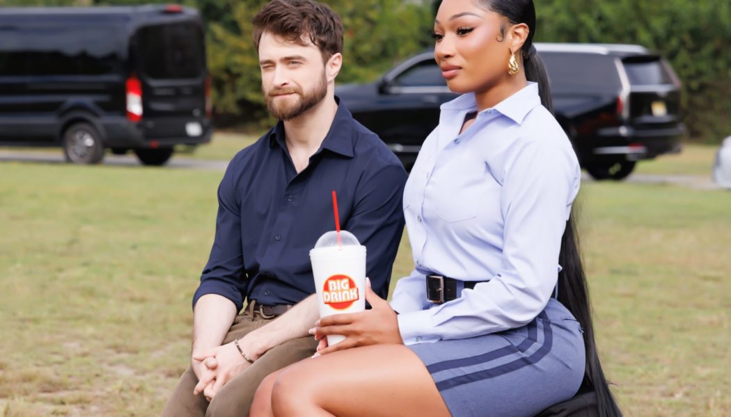 Megan Thee Stallion Flirts With Daniel Radcliffe In New Trailer For 'The Fall and Rise of Reggie Dinkins'