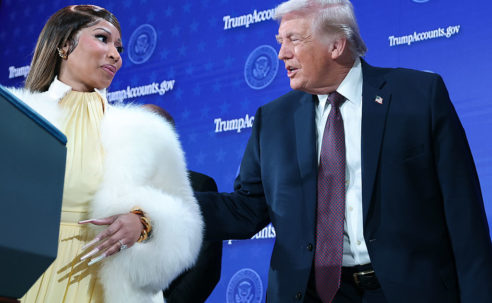Nicki Minaj Defends Trump, Takes Digs At Trans Youth