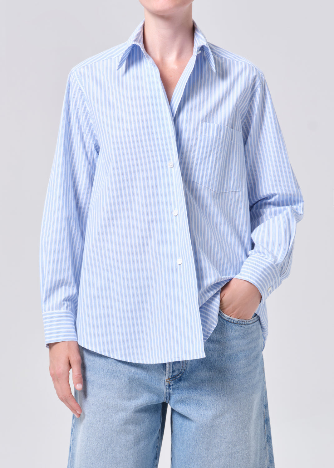 Aris Shirt in Banks Stripe - Xs / Banks Stripe