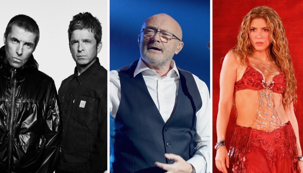 Rock Hall of Fame 2026 Nominees: Phil Collins, Oasis, Shakira, Iron Maiden & Lauryn Hill