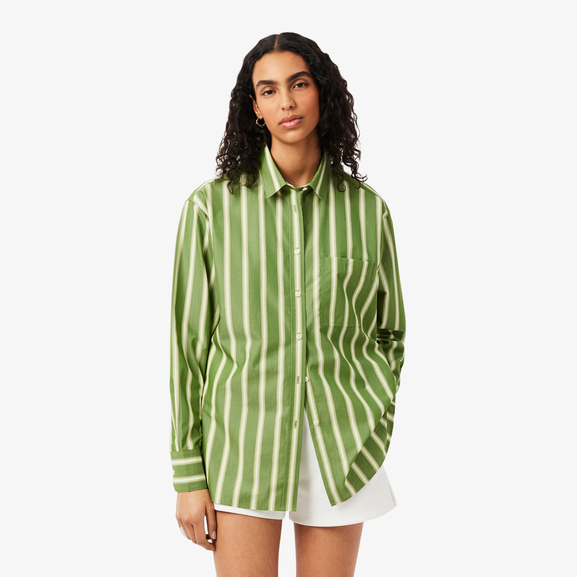 Oversized Cotton Poplin Shirt