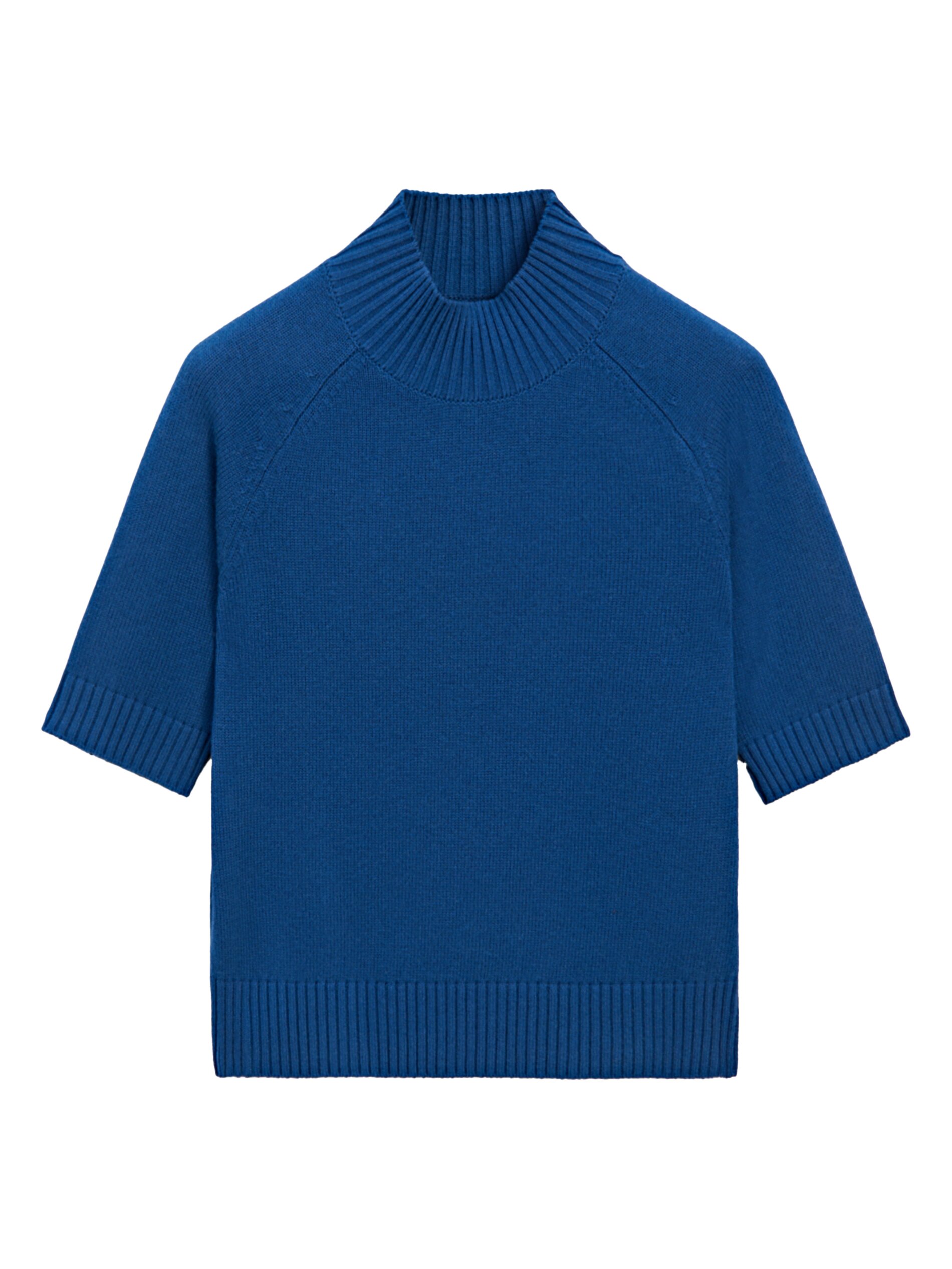 Cotton Blend Knit Sweater