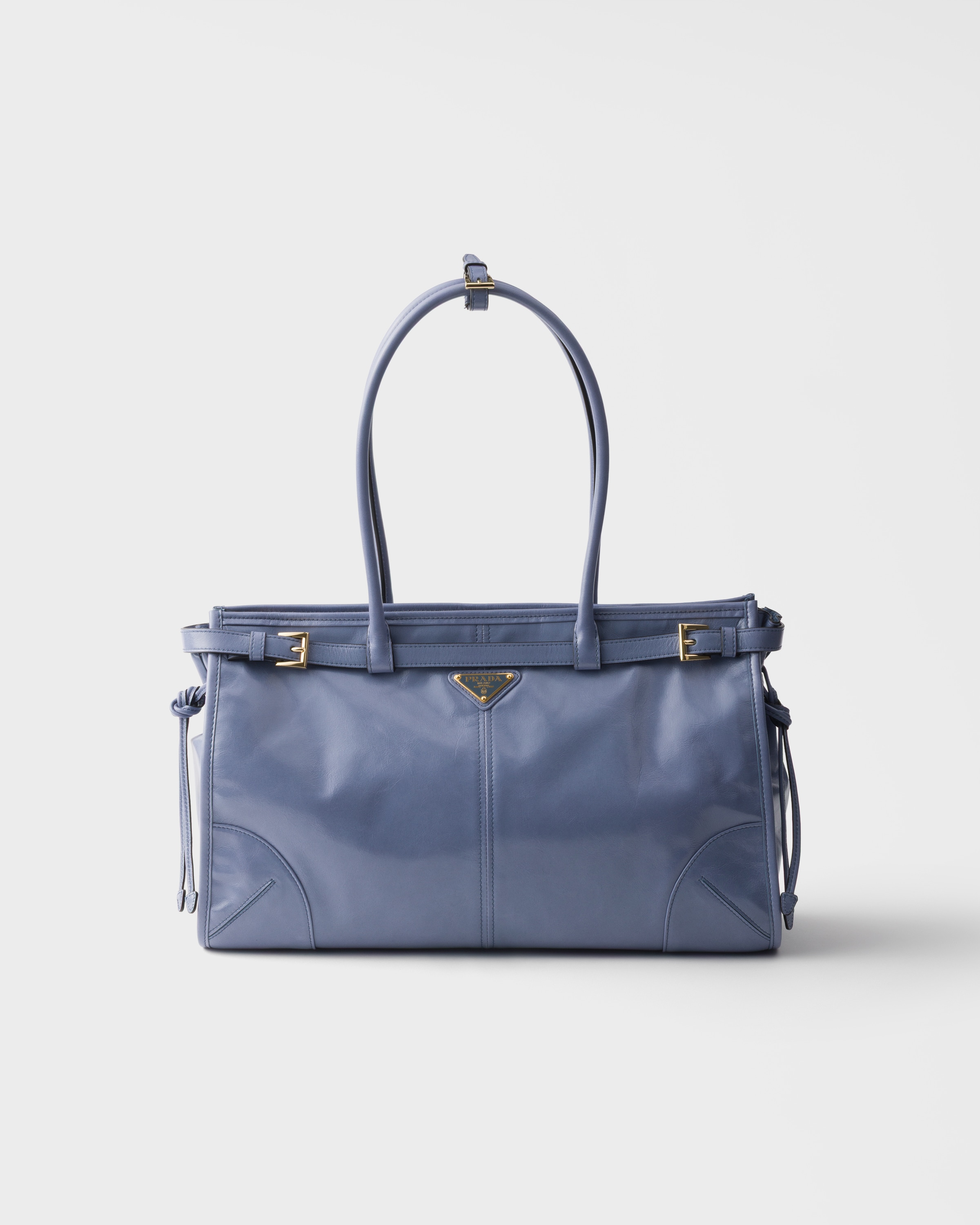 Prada Bonnie Large Leather Handbag