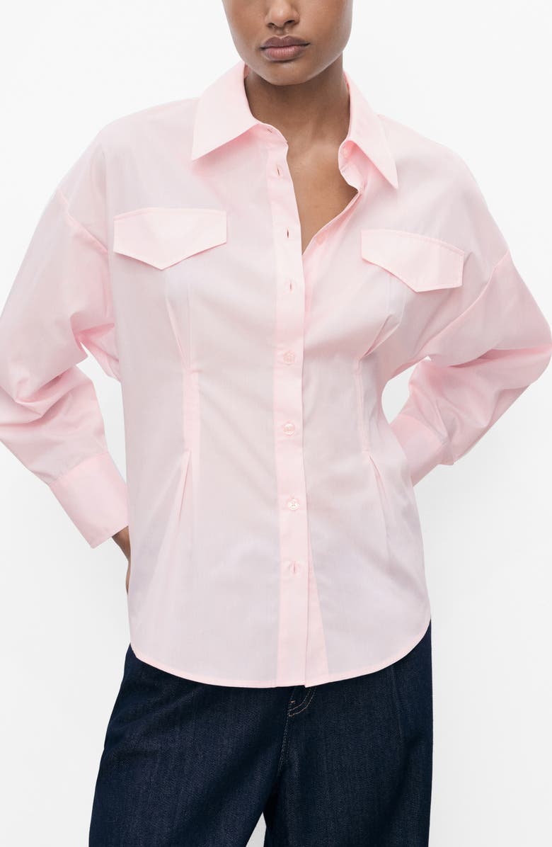 Pleated Pocket Shirt