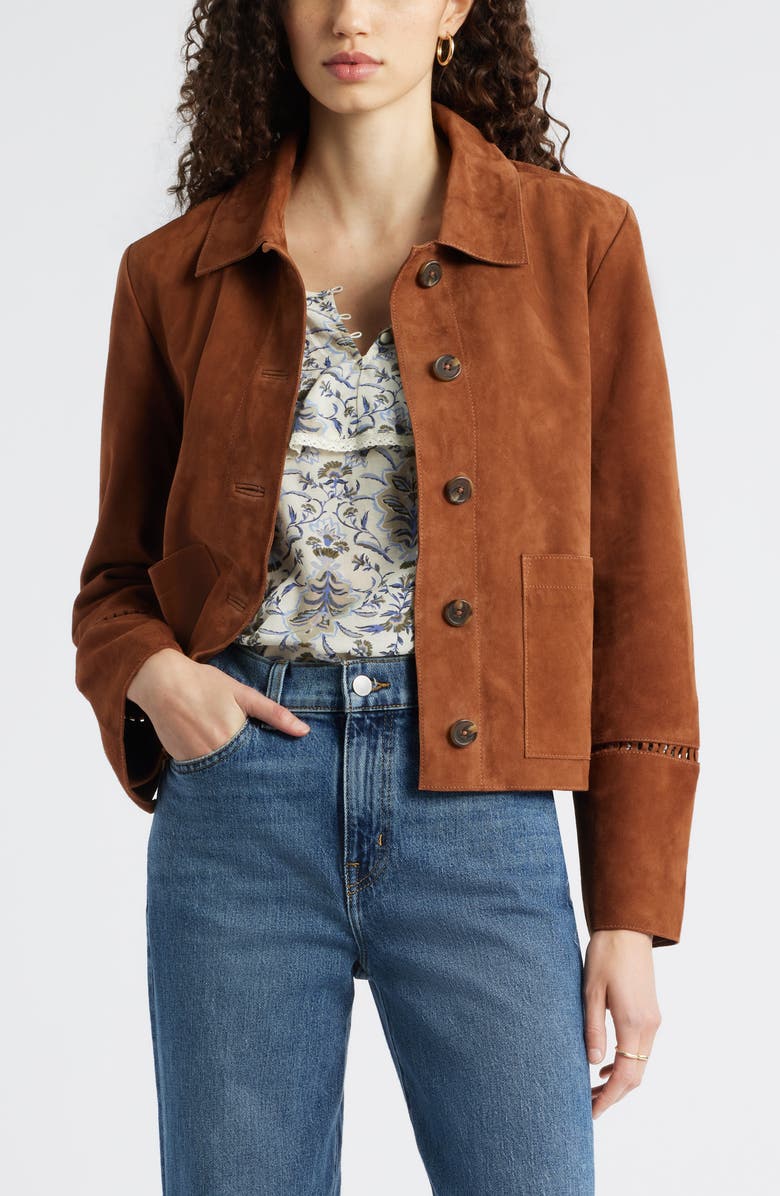 Suede Swing Jacket