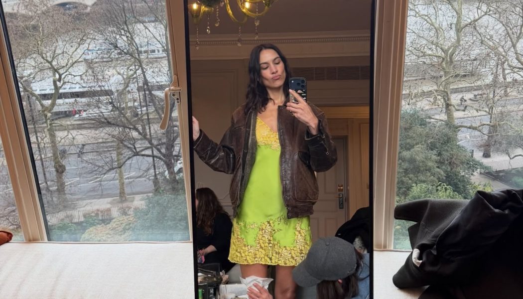 The Shoes It Girls In London Are Wearing With Lace Slip Dresses For Spring