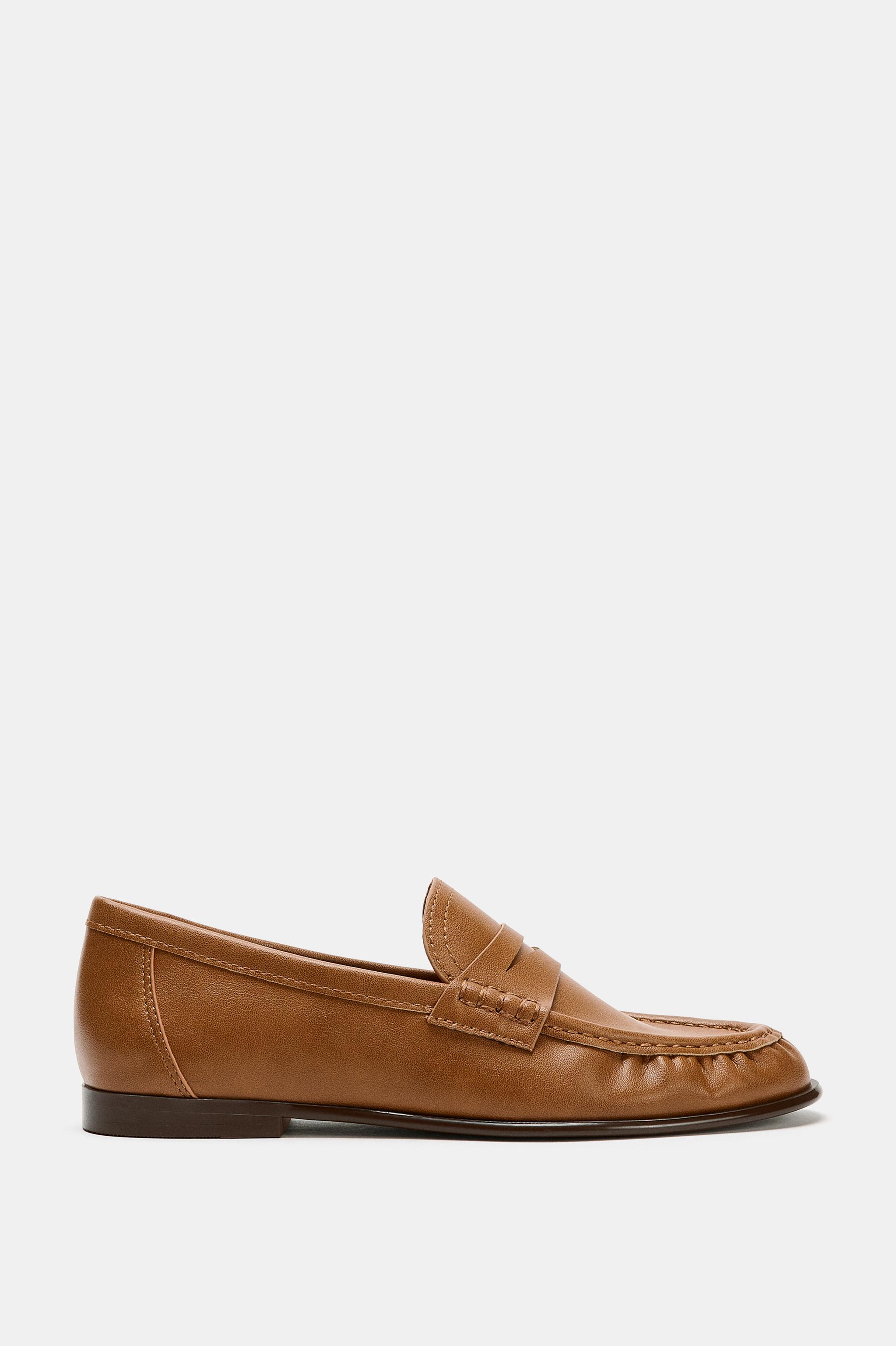 Soft Ruched Loafers