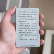 This tiny pocket-friendly e-reader is packed with frustration and potential