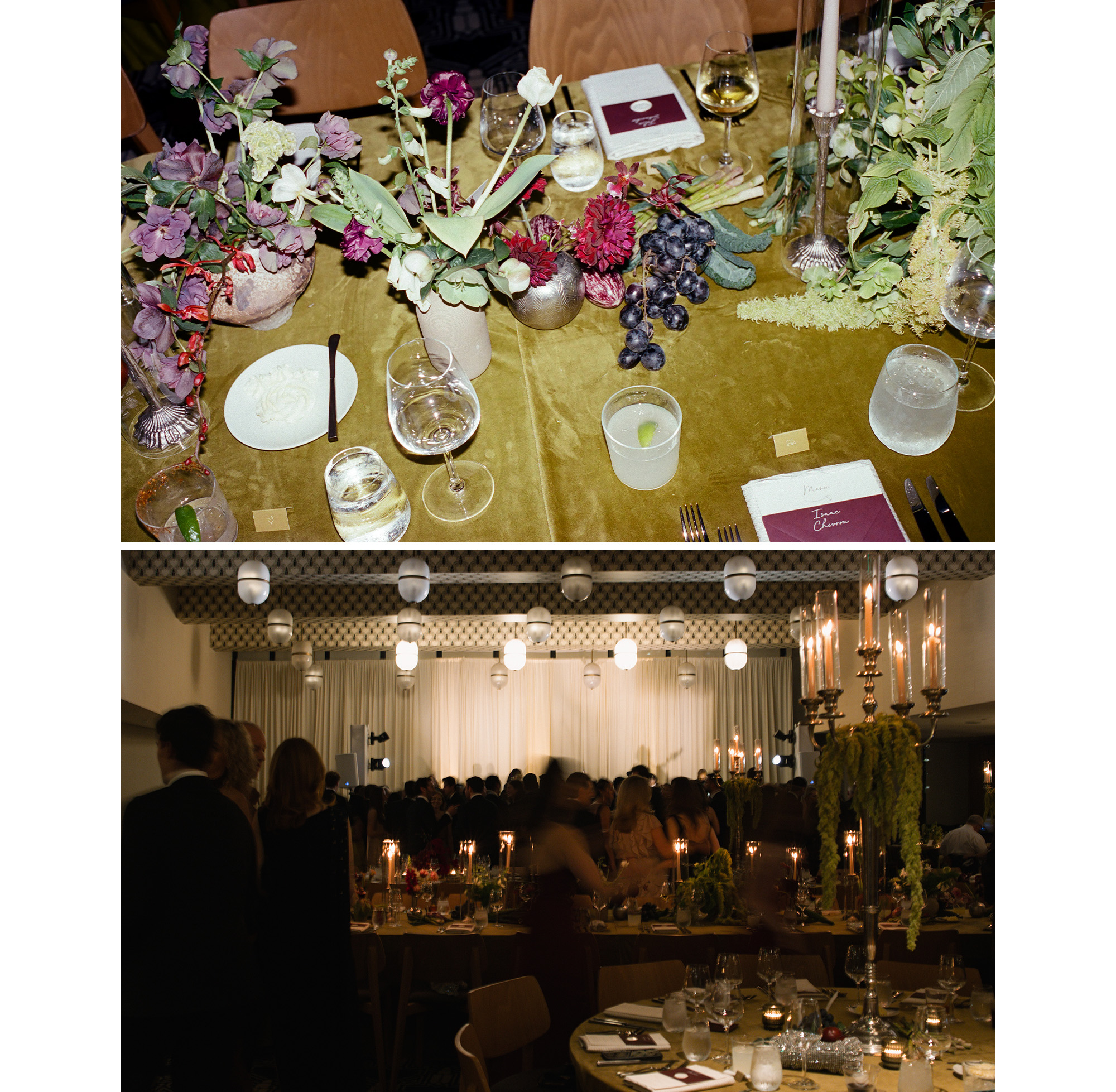 jamie and isaac ceremony and reception.