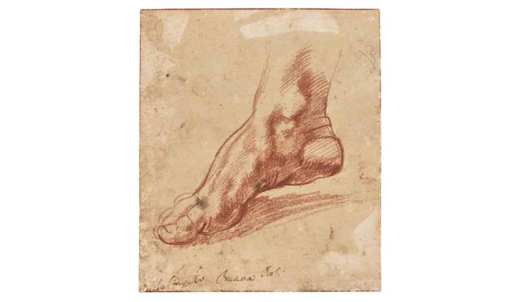Tiny Michelangelo Foot Sketch Smashes Records, Selling for $27.2 Million USD