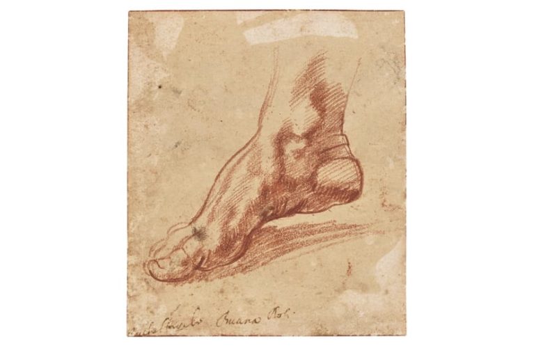 Tiny Michelangelo Foot Sketch Smashes Records, Selling for $27.2 Million USD