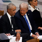 Trump Posts Racist Video Of Obamas As Apes, Anger Erupts