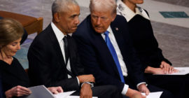 Trump Posts Racist Video Of Obamas As Apes, Anger Erupts