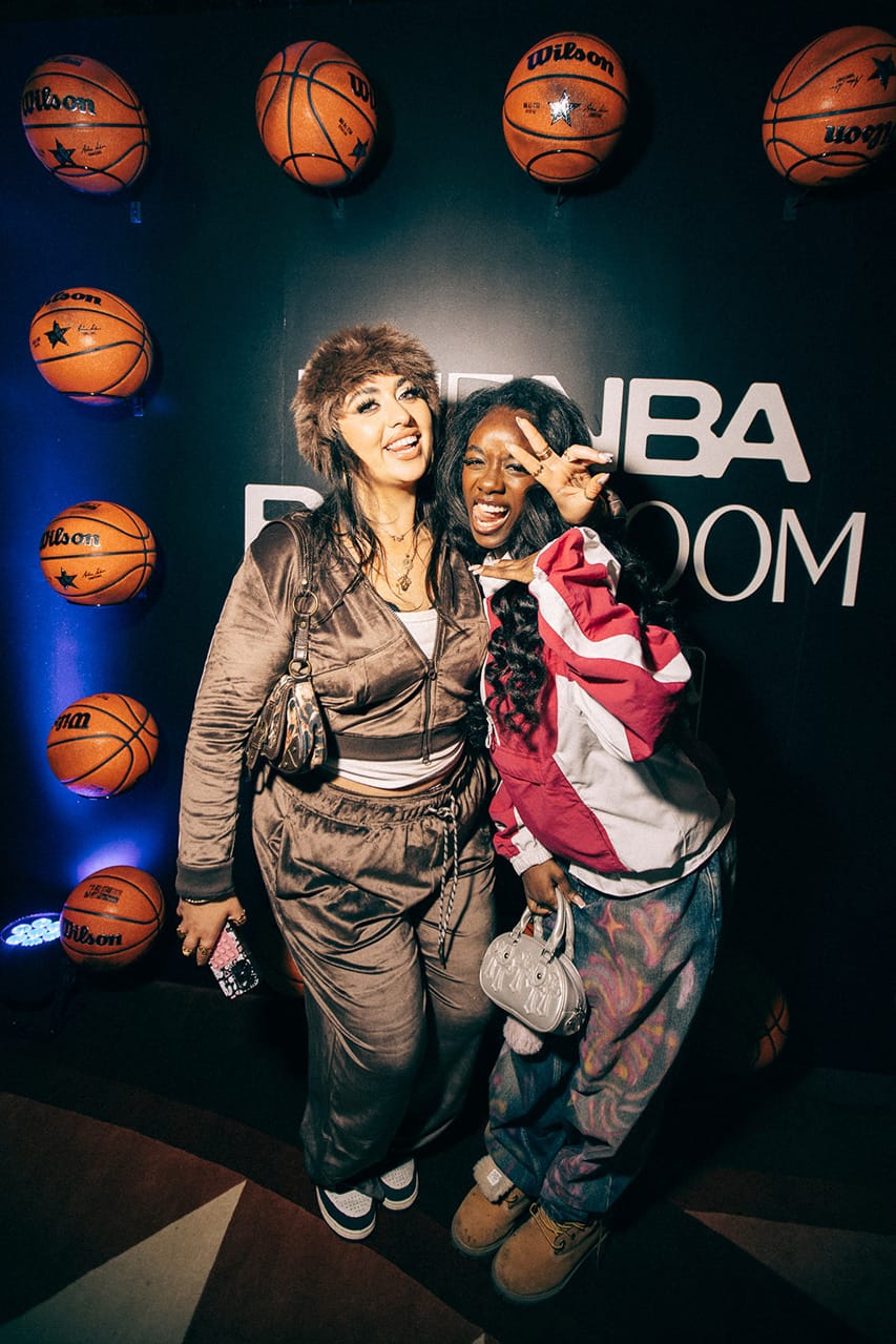 nba all-star watch party london uk streetwear fashion creatives talent exclusive event video recap football artist sosa content feature workshop 