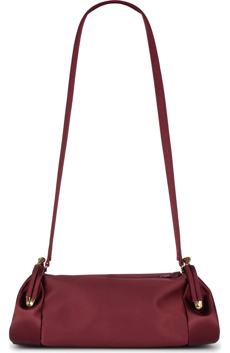 On-Sunset Satin Shoulder Bag