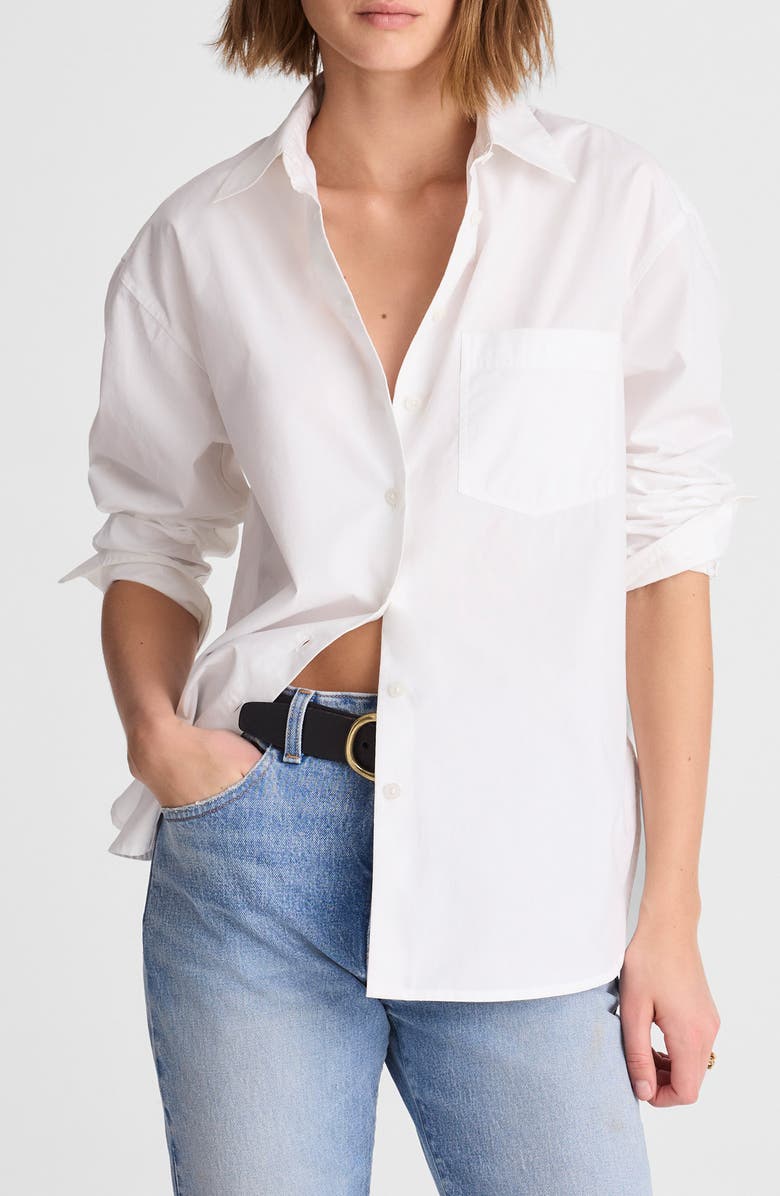 The Easy Poplin Button-Up Shirt