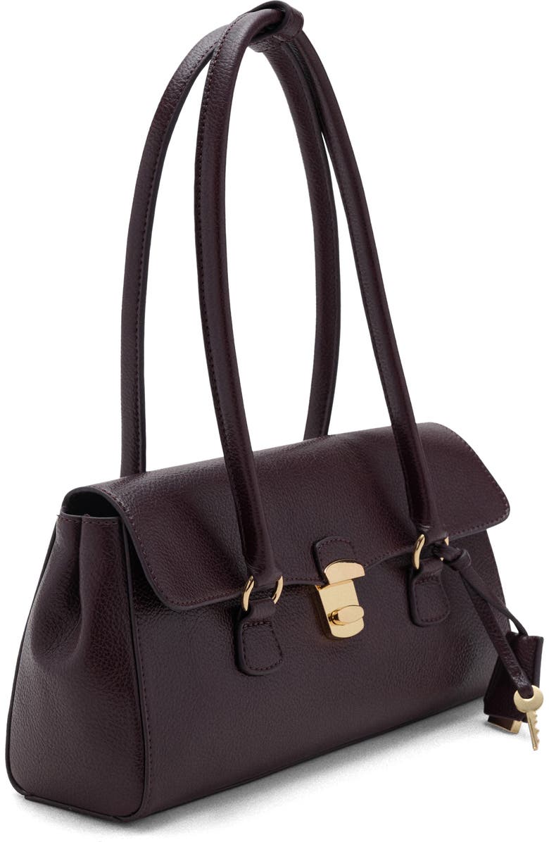 City Faux Leather Shoulder Bag