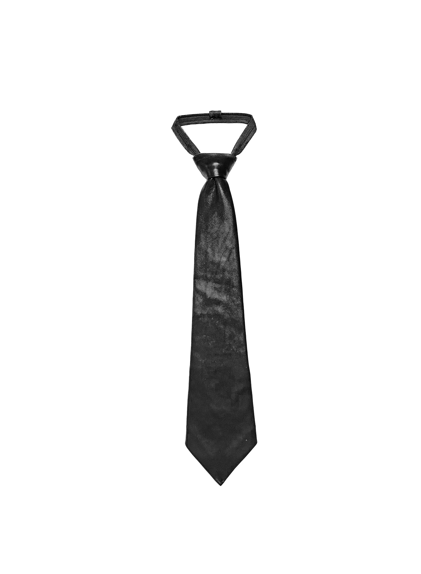 fleur du mal, vegan leather tie