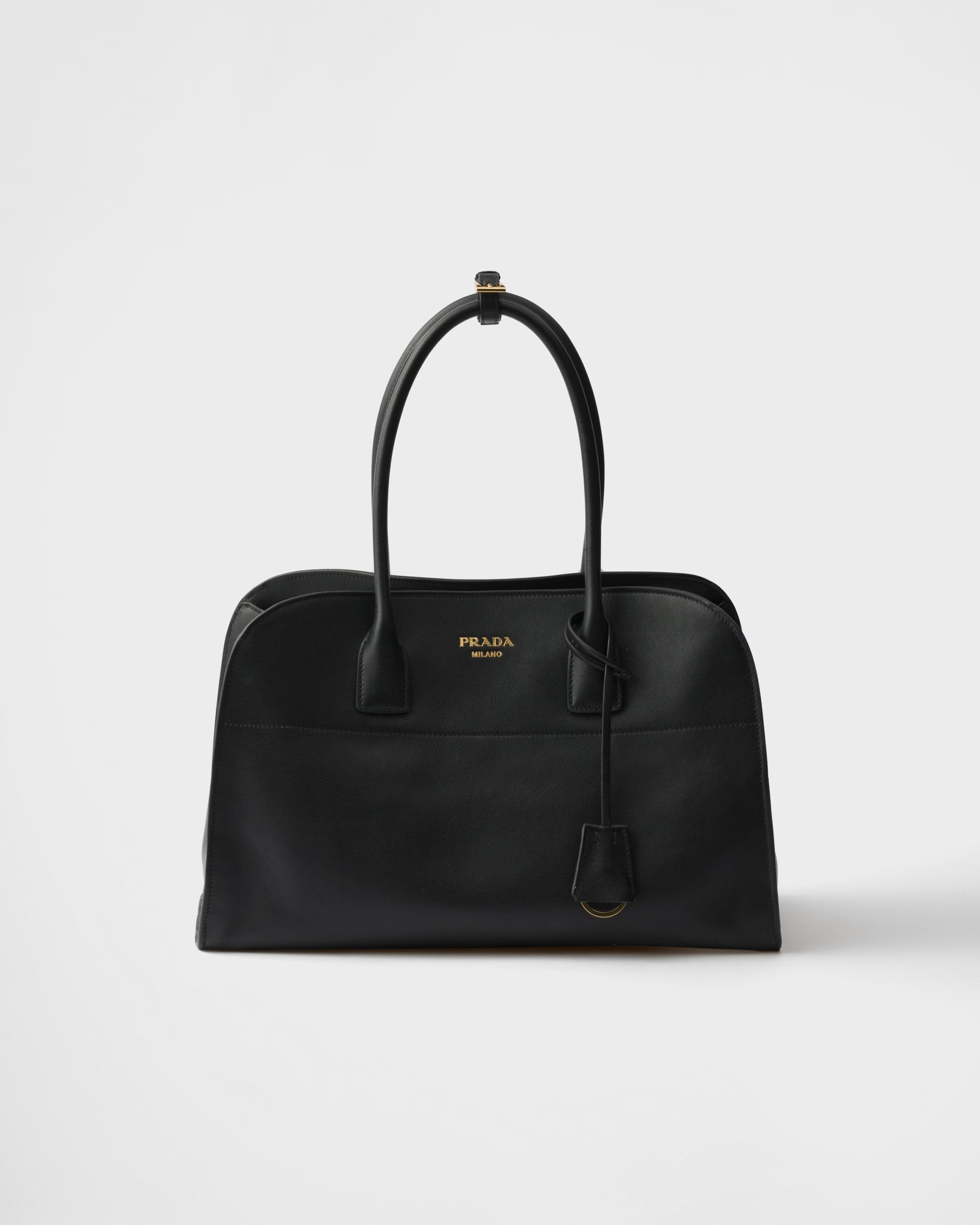 prada, Leather Tote Bag