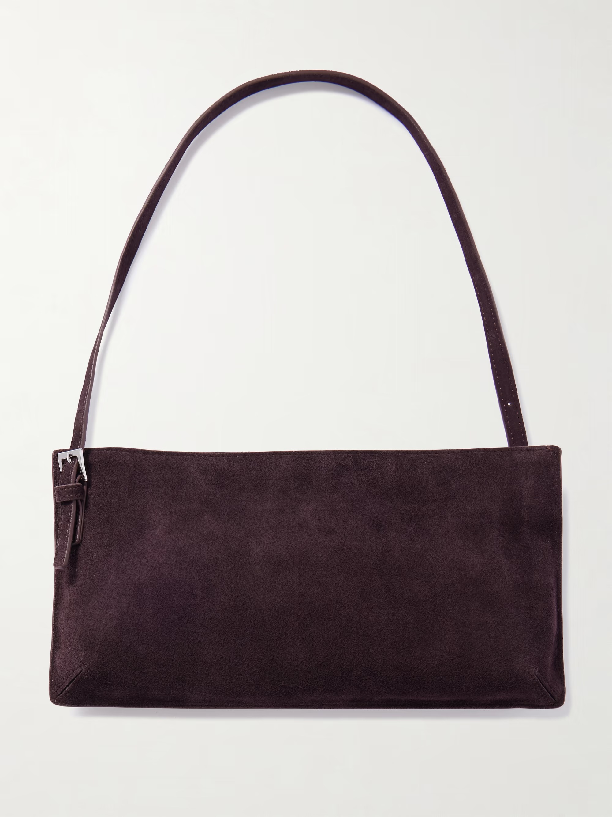 ST. AGNI, 90s Suede Shoulder Bag