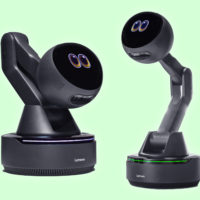 A robot arm with puppy dog eyes is just one of Lenovo’s new desktop AI concepts