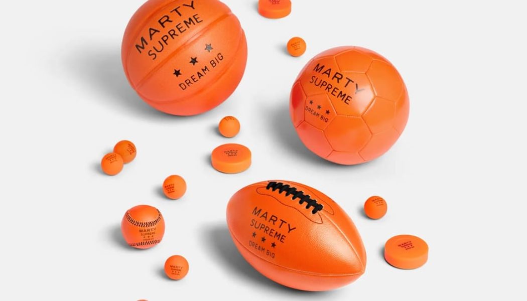A24 Drops a Full Roster of Orange 'Marty Supreme' Sports Balls