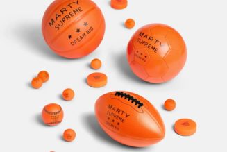 A24 Drops a Full Roster of Orange 'Marty Supreme' Sports Balls