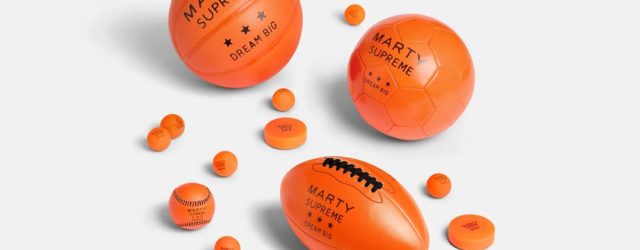 A24 Drops a Full Roster of Orange 'Marty Supreme' Sports Balls